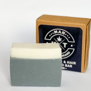 Een shampoo bar met cbd olie