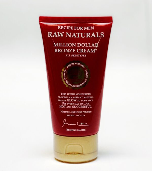Raw Naturals Million Dollar Bronze Cream B4men Webshop