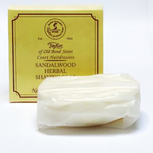 Taylor of Old Bond Street Refill Sandelwood scheerzeep B4men Webshop