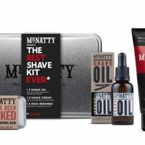 Scheer cadeau set. Mr Natty The Best Shave Kit Ever B4men Webshop Scheerkit